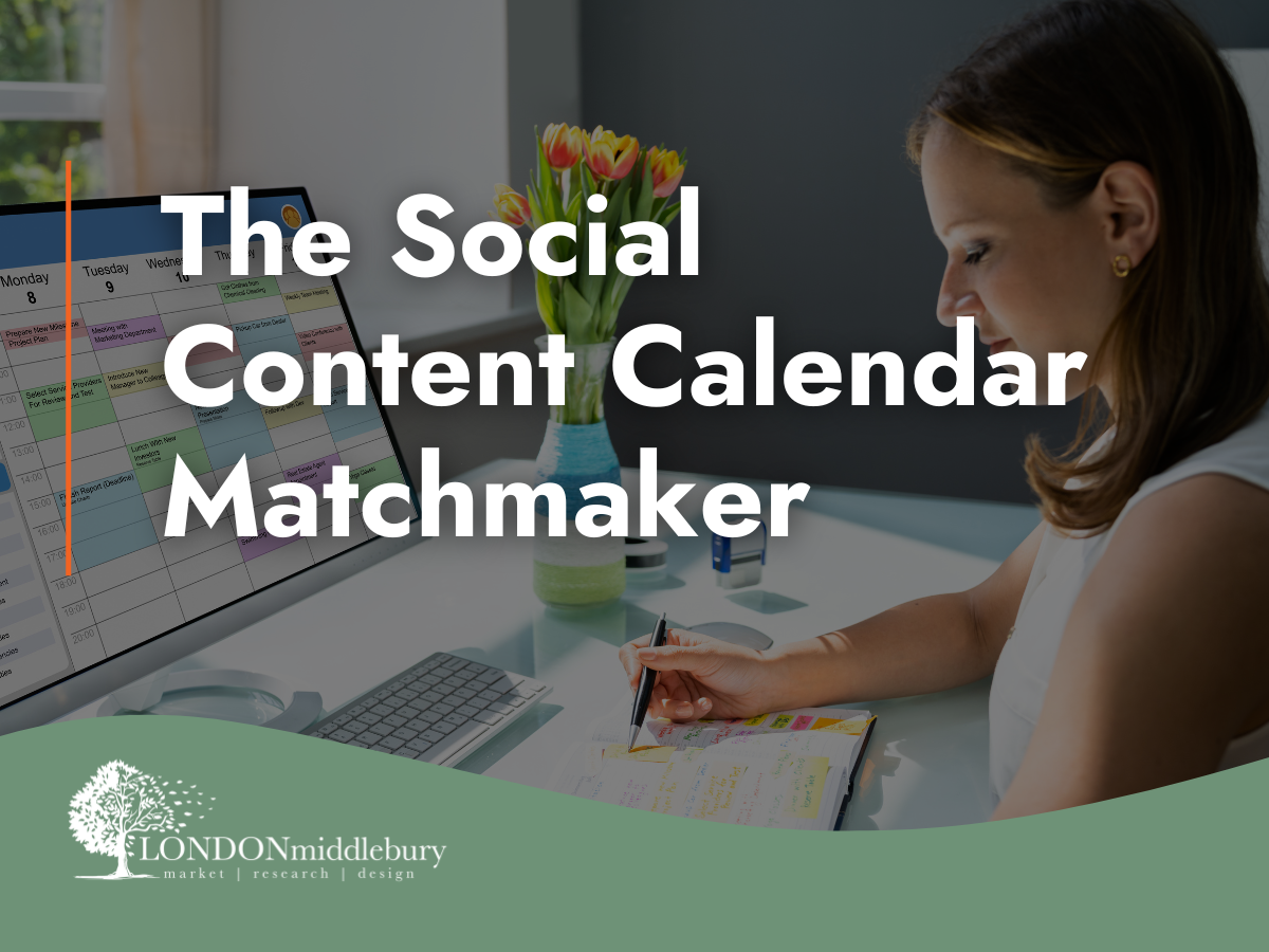 The Social Content Calendar Matchmaker